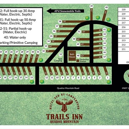 Trails Inn Quadna Mountain Motel & Rv Park Hill City ภายนอก รูปภาพ